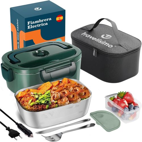 TRAVELISIMO Fiambrera Electrica 3 en 1