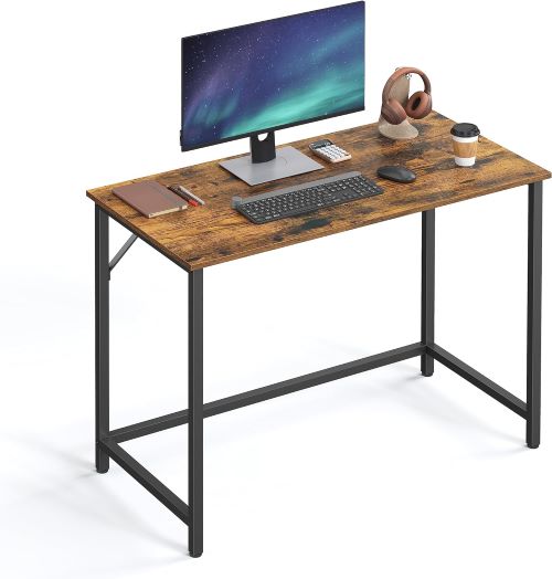 VASAGLE Escritorio, Mesa Oficina Pequeña y Estación de Trabajo,Estilo Industrial