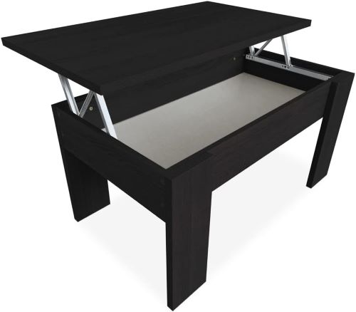Duérmete Online Wengue, Mesa de Centro Elevable