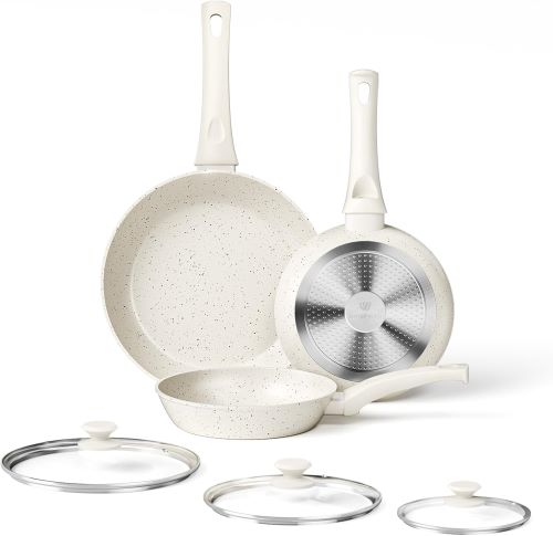 Innerwell Sartén Antiadherente de Cerámica 20-24-28 cm