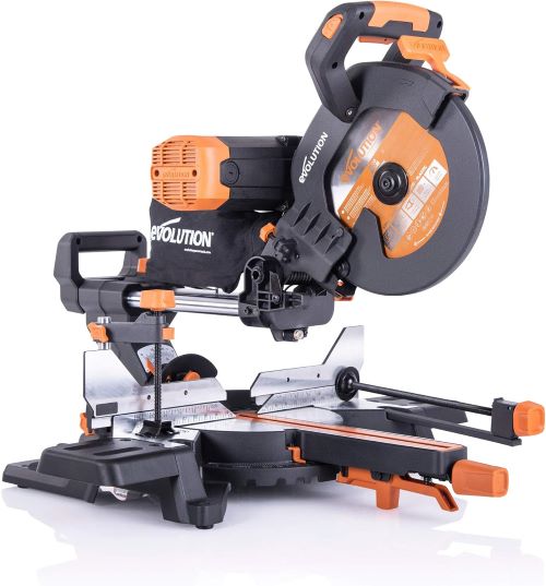 EVOLUTION POWER TOOLS 053-0003A R255SMS-DB Sierra ingletadora