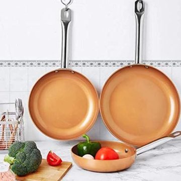 Las 6 mejores sartenes de cobre en calidad precio del mercado. Ventajas y características