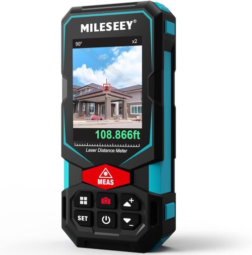 MiLESEEY Medidor de Distancia Láser 100M