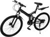 HuKaiL Bicicleta plegable de montaña de 26 pulgadas