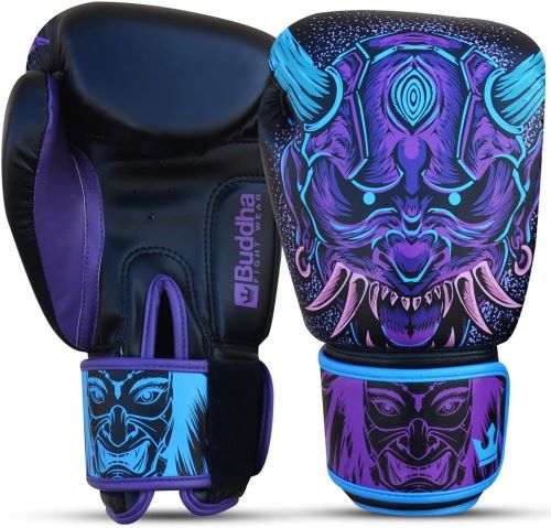 BUDDHA FIGHT WEAR - Guantes de Boxeo Fantasy Luzbel