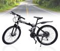 Bicicleta de montaña de 26 pulgadas, freno de disco delantero y trasero