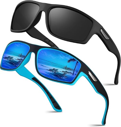 OJIRRU Gafas de sol hombre Gafas de sol Deportivas polarizadas