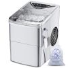 Máquina de cubitos de hielo Mini Portátil,15kg-24h