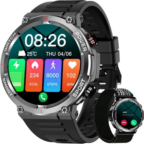 Blackview Reloj Inteligente Hombre - Llamadas Bluetooth, 1,39 pulgadas
