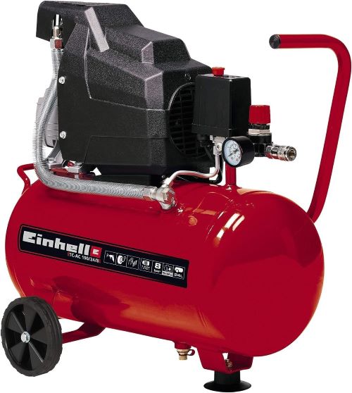 Einhell Compresor TC-AC 190-24-8 máx. 8 bar, depósito de 24 l