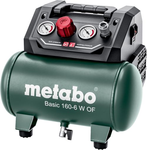 METABO MÁQUINAS Basic 160-6 W OF, Negro.