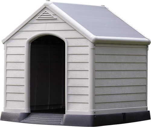 Curver – Caseta de Perro exterior de resina