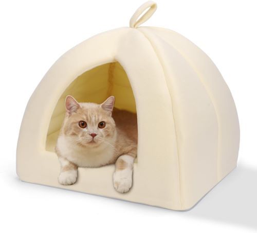 Nobleza Cat Cama para Gato Perro, Cama Gato Cueva Mediano