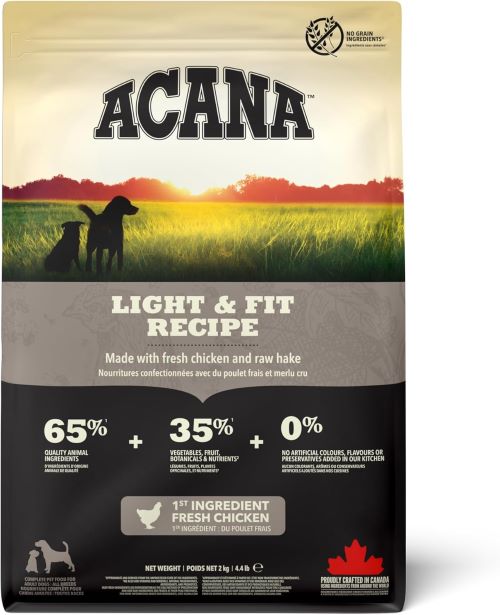 ACANA LIGHT & FIT comida para perro 11.4 KG