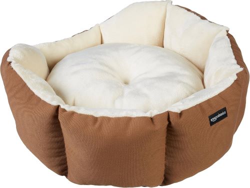 Amazon Basics – Cama octogonal para mascotas para gato