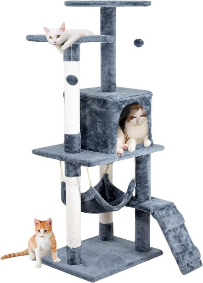 Edipets, Rascador para Gatos, Arbol Gato, 3 Niveles