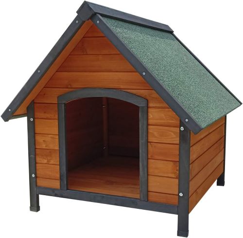 Gardiun Caseta de Perro Grande de Madera Loki 82x100x88 cm