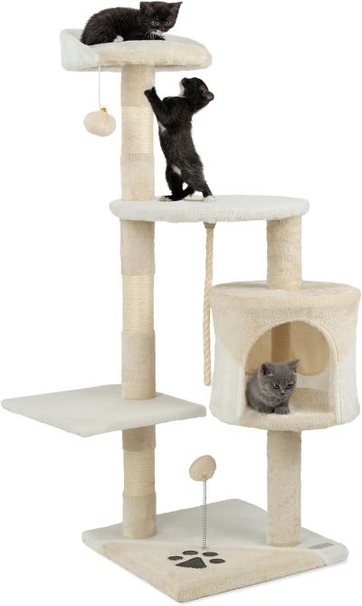 lionto Árbol rascador para Gatos Altura 112