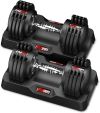 EnterSports 12kg-18KG Mancuernas Ajustables Set de Mancuernas Ajustables