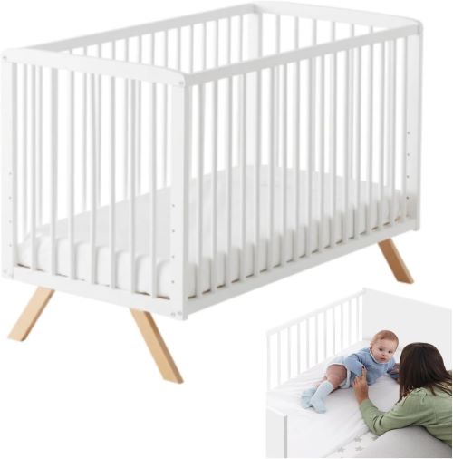 Cuna colecho de bebé Nuru con kit de unión