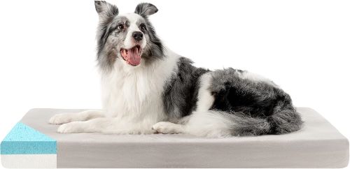 ZENAPOKI Cama Perro Grande Ortopédica L