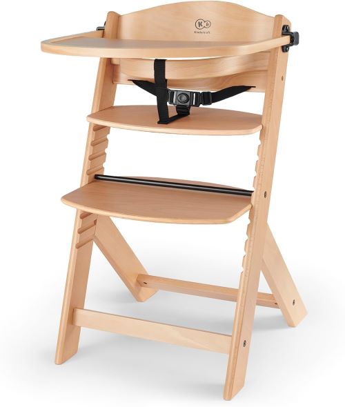 kk Kinderkraft ENOCK Trona bebé de Madera, Infantil, Portatil, para niños