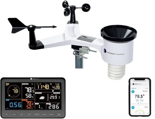 Ambient Weather Estación meteorológica inteligente WiFi WS-2902