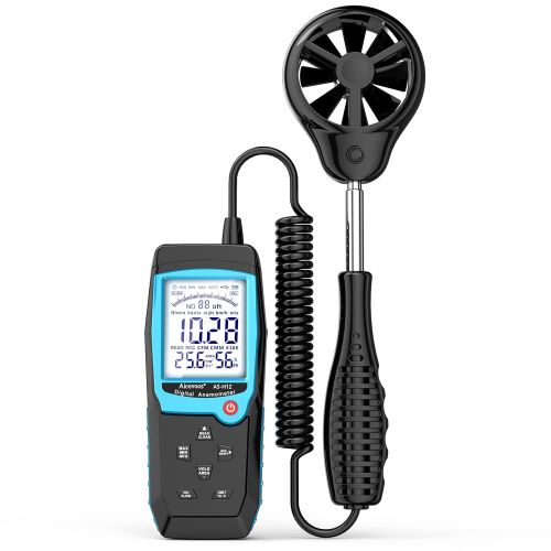 Aicevoos Anemometro Portatil Anemómetro Digital con Sensor de Viento