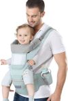 Azeekoom Mochila Portabebés Ergonómica con Asiento de Cadera