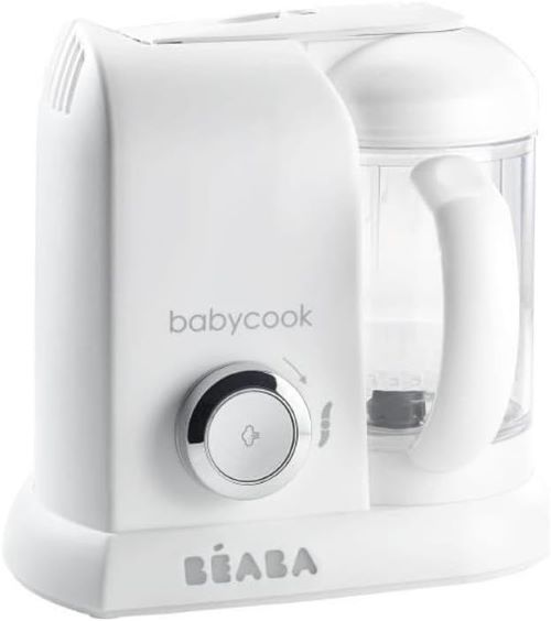 BÉABA Babycook Solo, Robot de cocina infantil 4 en 1, Tritura, Cocina y cuece al Vapor