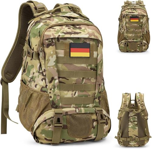 Jueachy Mochila Militar 30L Táctica Molle Impermeable