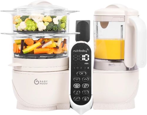 Babymoov Nutribaby(+), Robot Bebé Multifunciones 6 en 1