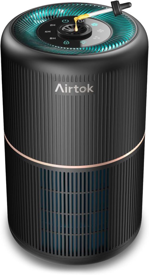 AIRTOK Purificador de Aire, Purificador de Aire Con Esponja de Fragancia