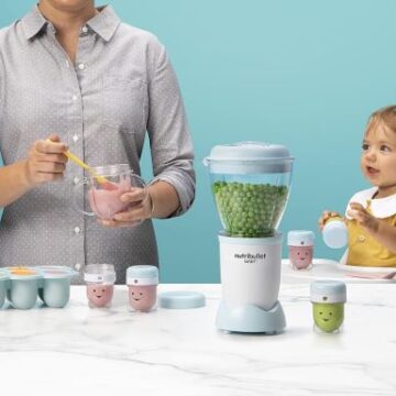 Los mejores robots de cocina para bebés en calidad precio del mercado. Ventajas, características y precios