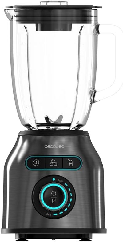 Cecotec Batidora de Vaso Power Black Titanium 2500MAX Smart