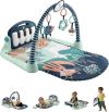 Fisher-Price Alfombra gimnasio de actividades con piano con sonidos y accesorios