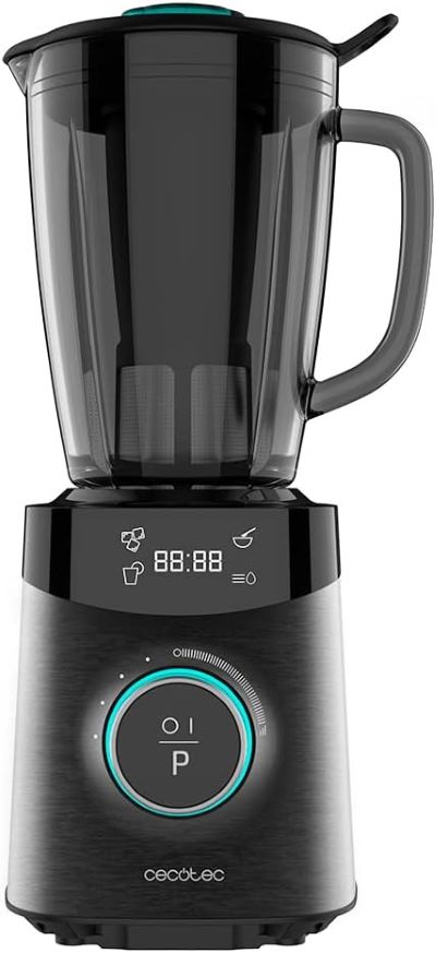Cecotec Batidora de Vaso Power Black Titanium 2500MAX Advance