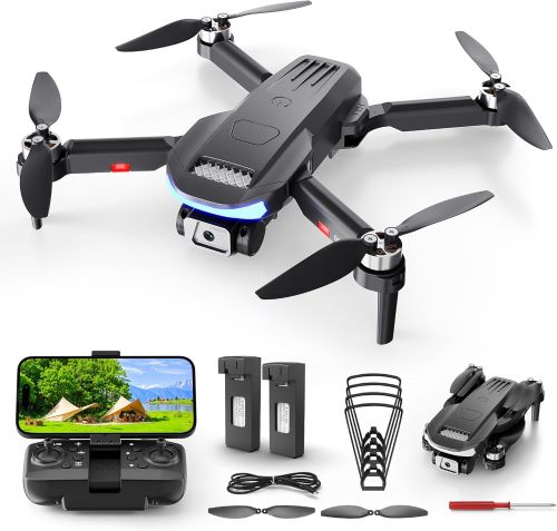 Wipkviey B15 Drone con Cámara 4K HD FPV - Ligero y Plegable para Adultos y Principiantes