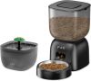 PUPPY KITTY Comedero Gato Automatico y Fuente para Gatos