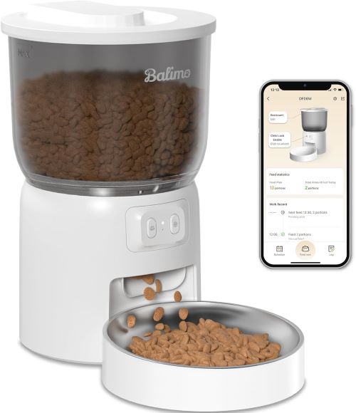 Balimo Comedero Gato Automatico 2.4G WiFi