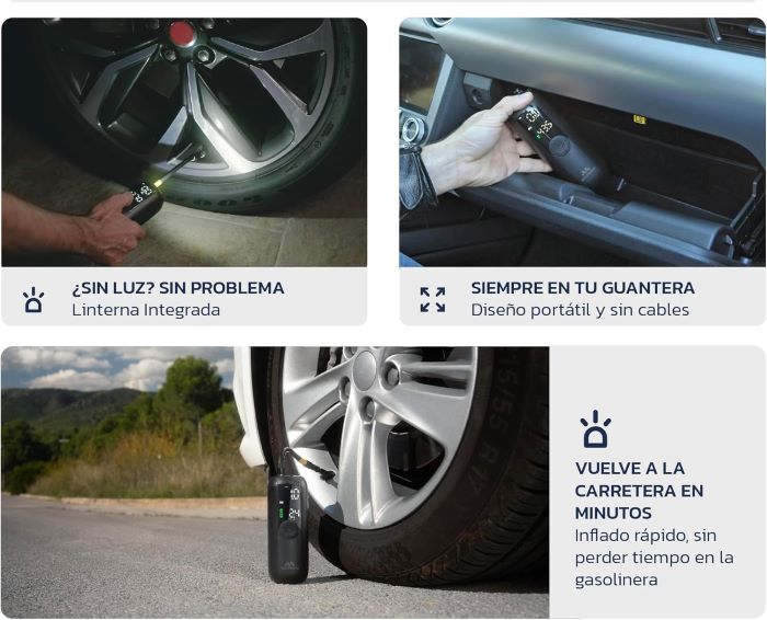 Compresor de Aire portatil guia 1
