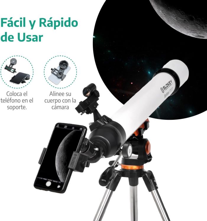 telescopio astronómico pricipiantes