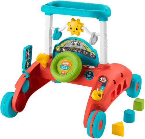 Fisher-Price Andador 2 caras Correpasillos con actividades con luces