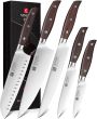 XINZUO 5 Piezas Set Cuchillo Cocina Acero Inoxidable Alemán (