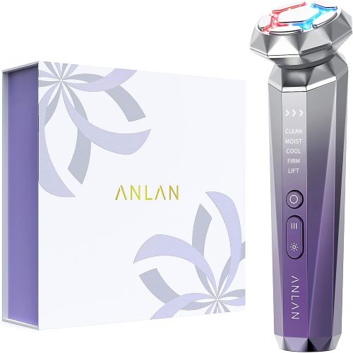 ANLAN multipolar Radiofrecuencia Facial, Masajeador facial eléctrico