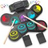Juego de Batería Electrónica, Uverbon Kit de Batería Eléctrica para Niños