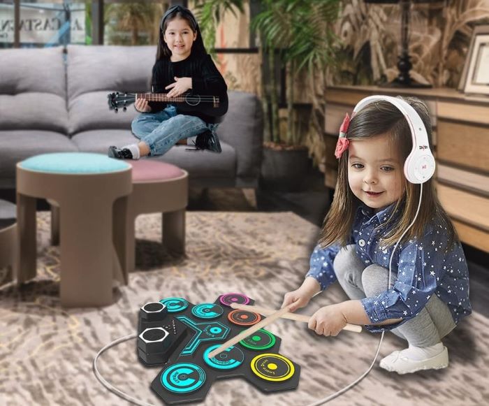 batería electrónica para niños guia 1