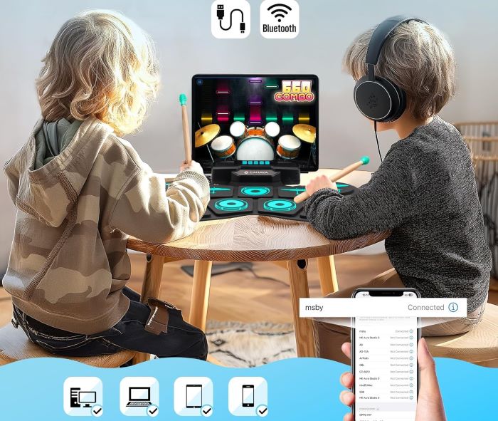 batería electrónica para niños guia 2
