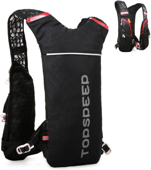 Lixada mochila de hidratación para trail running