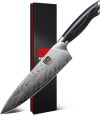 SHAN ZU Cuchillo de Chef de Acero en Polvo